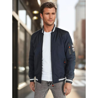 Tavaszi férfi bomber kabát kék színben TX5015