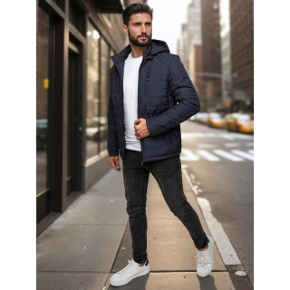Steppelt sötétkék férfi kabát TX5004