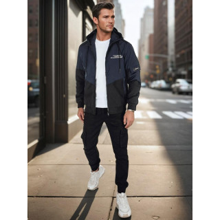 Férfi kék átmeneti kabát TX5026