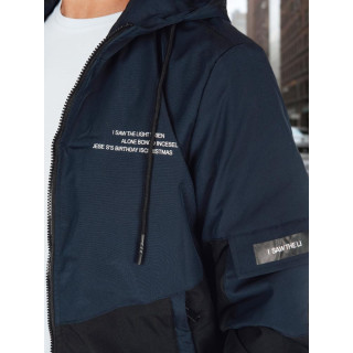 Férfi kék átmeneti kabát TX5026