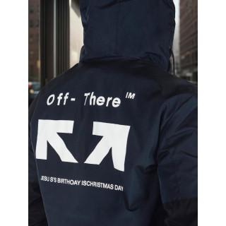 Férfi kék átmeneti kabát TX5026