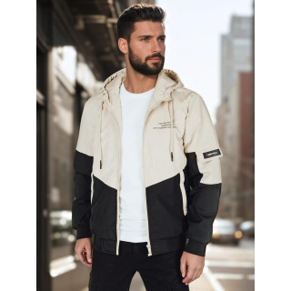 Bézs színű férfi átmeneti kabát TX5027