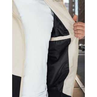 Bézs színű férfi átmeneti kabát TX5027