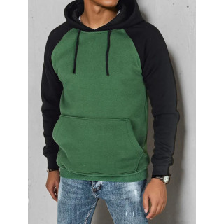 Zöld férfi pulóver BX5895 zsebbel