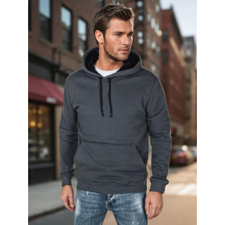 Sötétszürke férfi kapucnis BX5863
