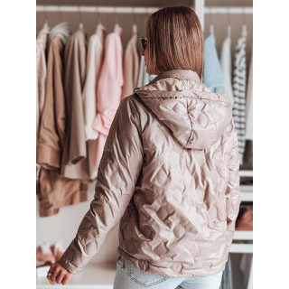 Kifordítható rózsaszín női kabát TY4864