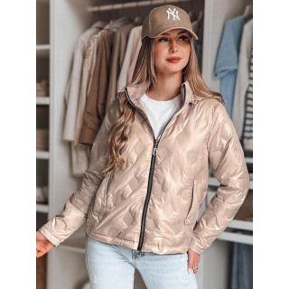 Női kifordítható bézs kabát TY4863