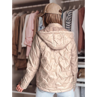 Női kifordítható bézs kabát TY4863