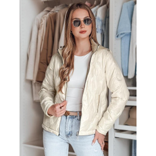 Fehér kifordítható női kabát TY4862