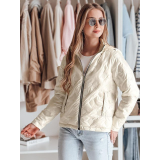 Fehér kifordítható női kabát TY4862