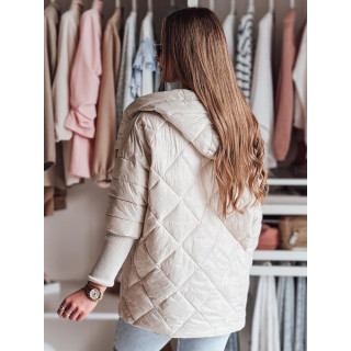 Oversize női bézs kabát TY4856