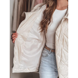 Oversize női bézs kabát TY4856