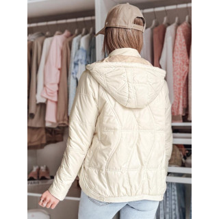 Steppelt fehér női kabát TY4850