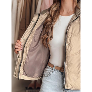 Női tavaszi kabát bézs színben TY4858