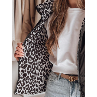 Fekete kifordítható női kabát TY4868