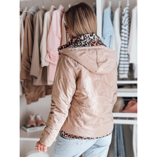 Női bézs kifordítható kabát TY4870