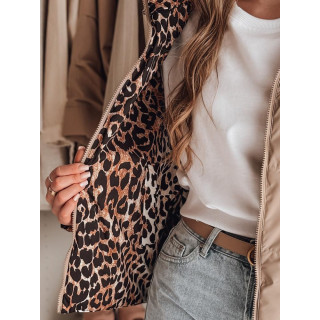 Női bézs kifordítható kabát TY4870