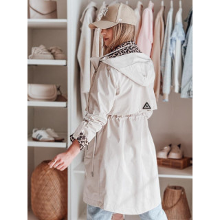 Tavaszi női parka bézs színben TY4872