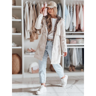 Tavaszi női parka bézs színben TY4872