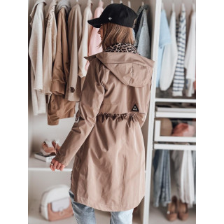 Női barna tavaszi parkka TY4873