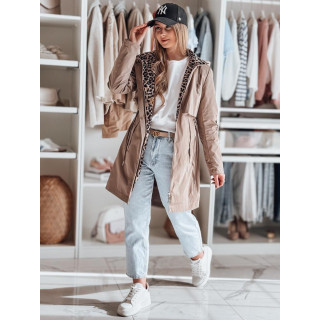 Női barna tavaszi parkka TY4873