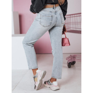 Világoskék női farmer övvel UY2359