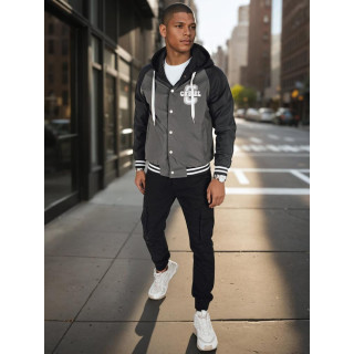 Férfi szürke kifordítható kabát TX5017