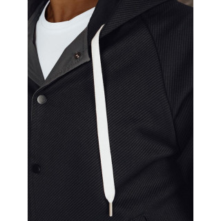 Férfi szürke kifordítható kabát TX5017