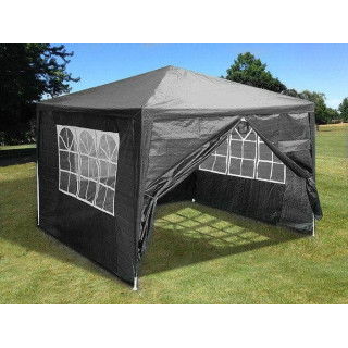 Kereskedelmi szürke kerti pavilon 3x3m