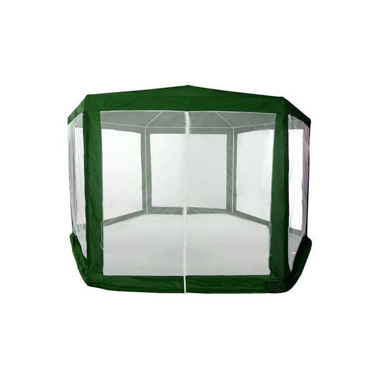 Kereskedelmi kerti pavilon 2x2x2m szúnyoghálóval