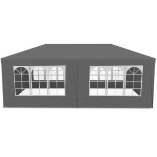 Szürke kereskedelmi kerti pavilon 3x6m