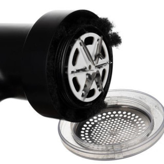 Akkus szöszeltávolító fekete színben