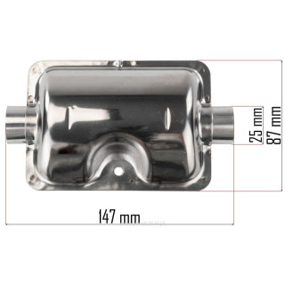 Hangtompító fűtőberendezéshez PM-AG-8M-TL