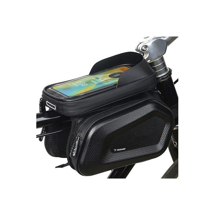 Kerékpártáska telefontokkal