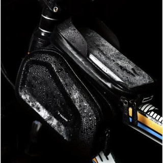 Kerékpártáska telefontokkal