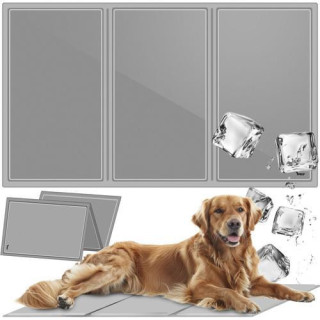 Hűsítő szürke szőnyeg állatoknak 90x50 cm