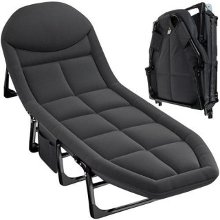 Összecsukható kempingágy matraccal