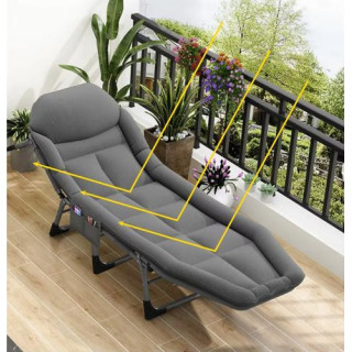 Összecsukható kempingágy matraccal