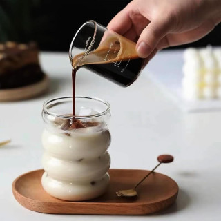 Buborékos latte bögre - 350 ml