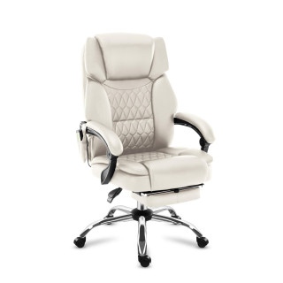 Irodai bézs masszázsfotel Mark Adler BOSS 6.0 Beige