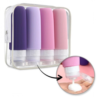 4 az 1-ben szilikon utazópalack-készlet