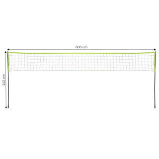 Röplabda/tollaslabda háló 600x240 cm