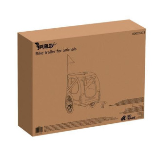 Kerékpár utánfutó állatoknak