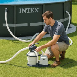 Medenceszivattyú tömlő 1,5 m/38 mm INTEX