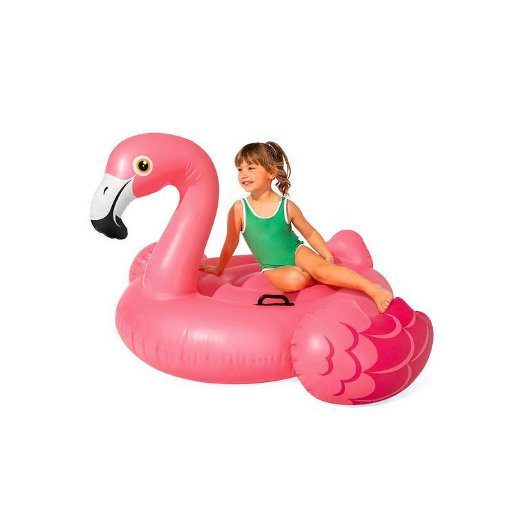 Rózsaszín flamingó felfújható
