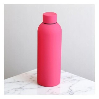 Sötétrózsaszín rozsdamentes acél termosz - 500 ml