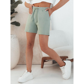 Női zöld pamut rövidnadrág SY0328