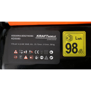 Benzinmotoros fűnyíró 6,62 kW 9 LE KD5080