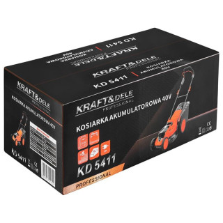 Akkumulátoros fűnyíró 50L 38CM 40V KD5411