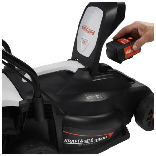 Akkus fűnyíró 21V 4Ah 32L KD5550